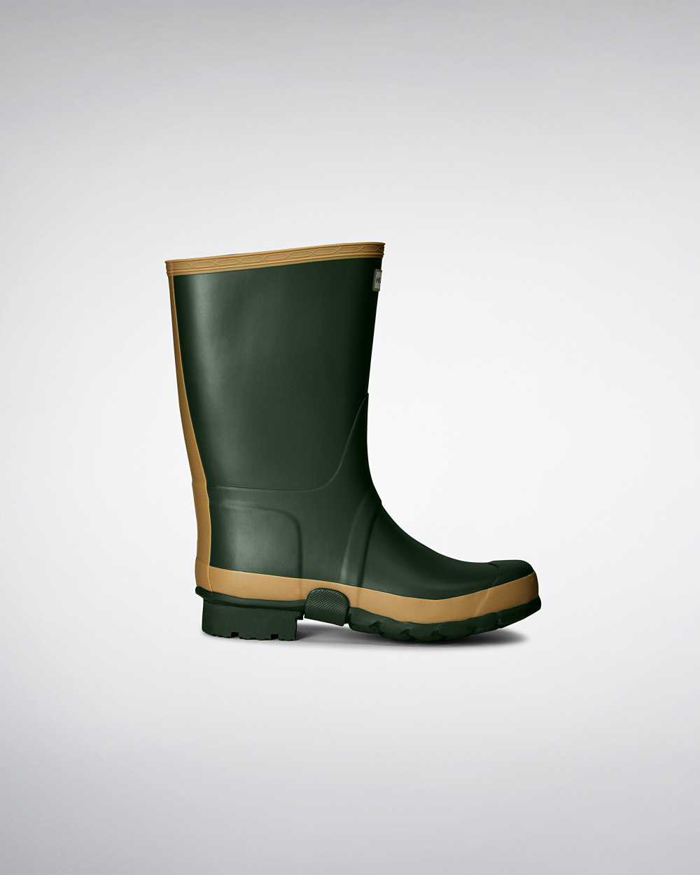 Botas De Lluvia Hombre - Hunter Gardener Verde - ENCPYZ-419 - Verde